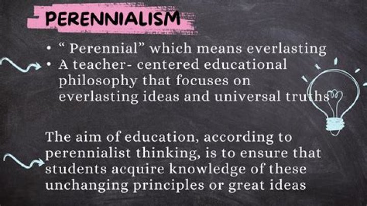 characteristics of perennialism