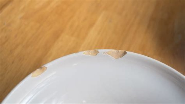 chipped plate