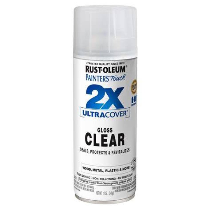 clear coat spray paint