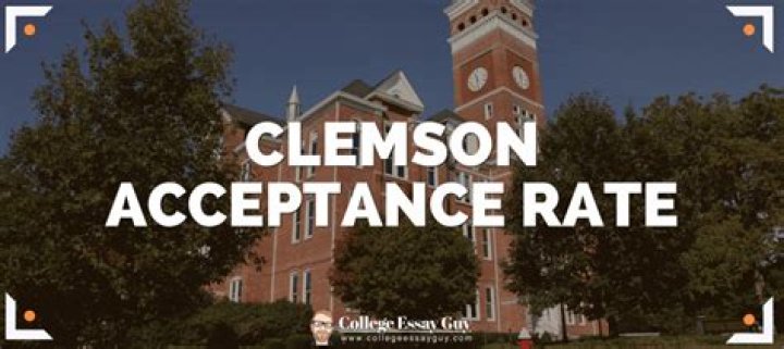 clemson nursing acceptance rate