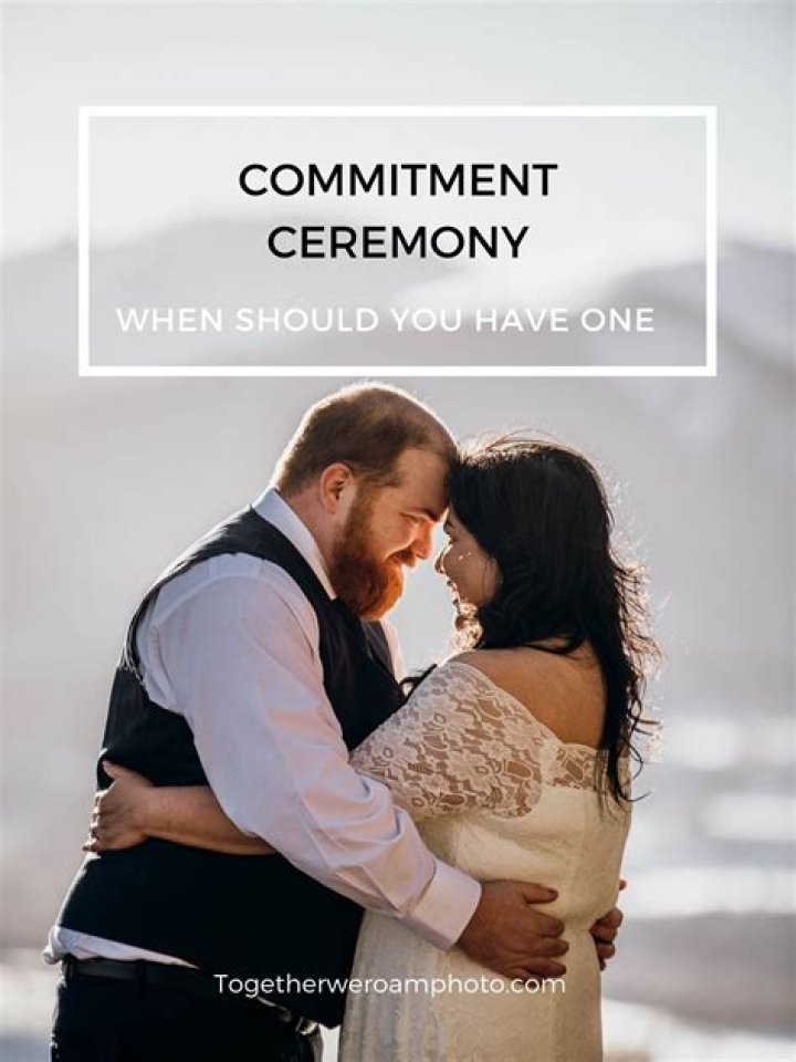 commitment ceremony straight couples