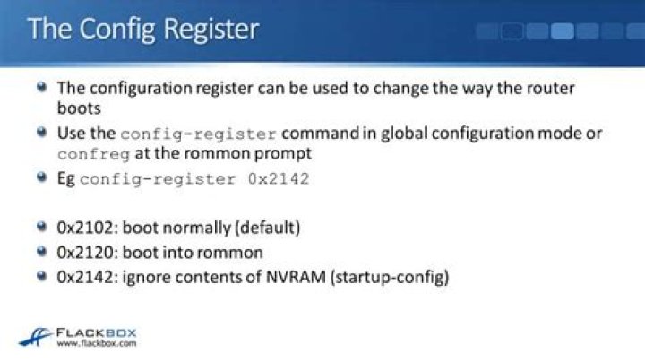 config register