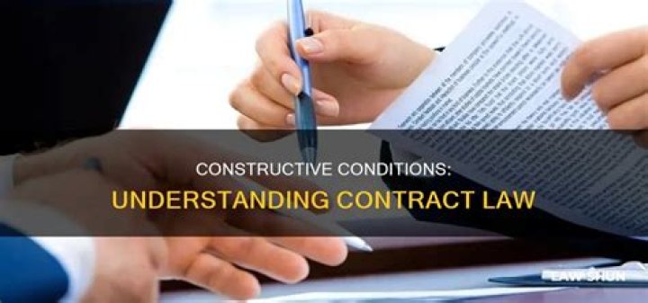 constructive condition