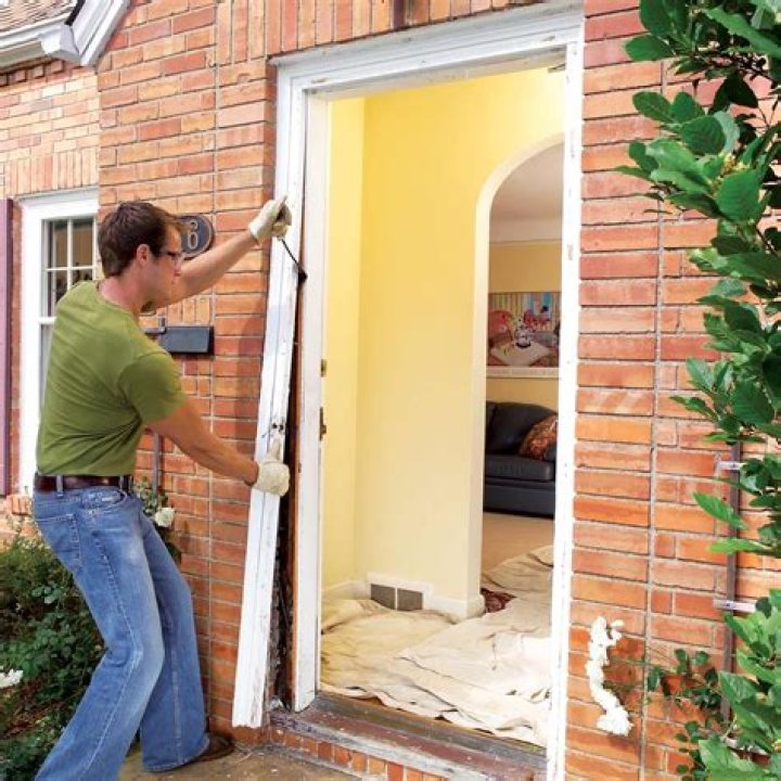 cost to remove exterior door and replace with wall