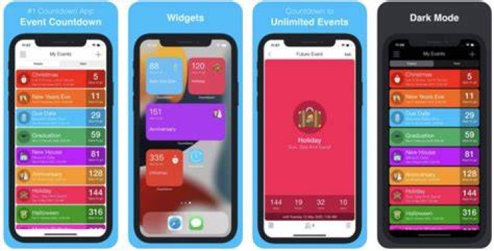 countdown app iphone