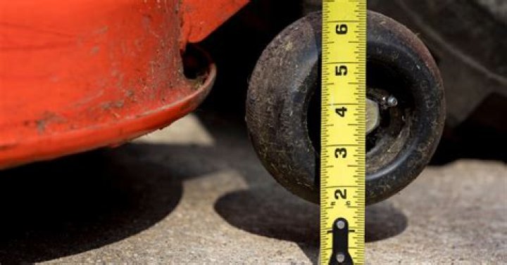 craftsman riding mower deck too low