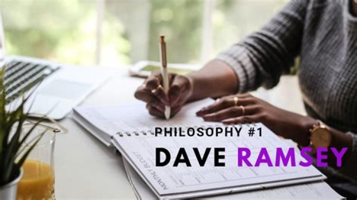 dave ramsey philosophy