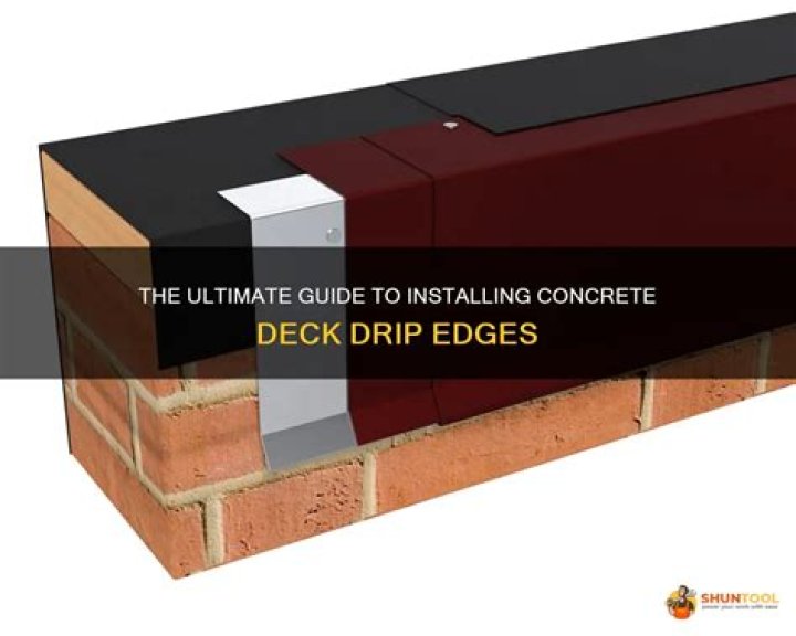deck drip edge