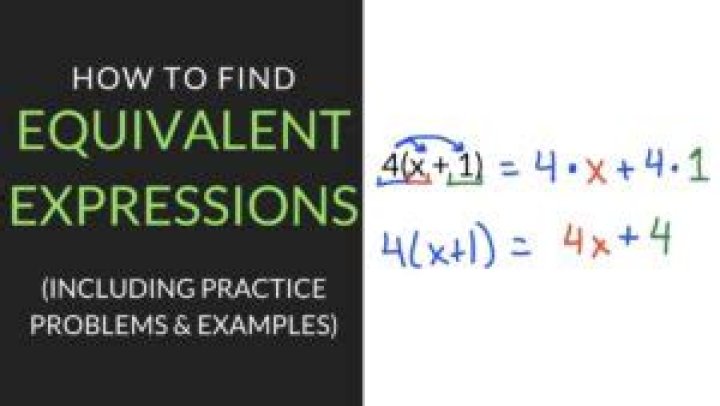 definition equivalent expressions