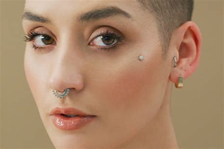 dermal face piercings