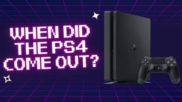 Did the PS4 come out in 2015?