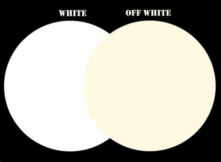 difference between white and off white