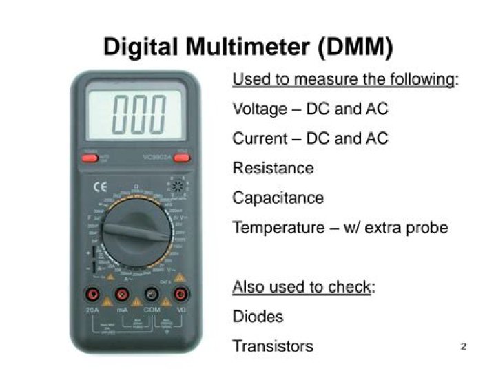 dmm full form in electronics