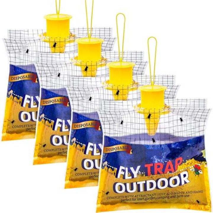 Do bags of water keep flies away Mythbusters?