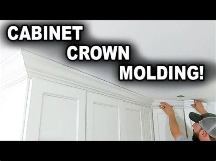 Do cabinets need crown molding