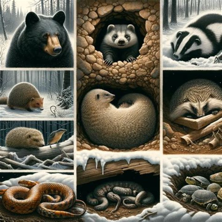 do moles hibernate in the winter