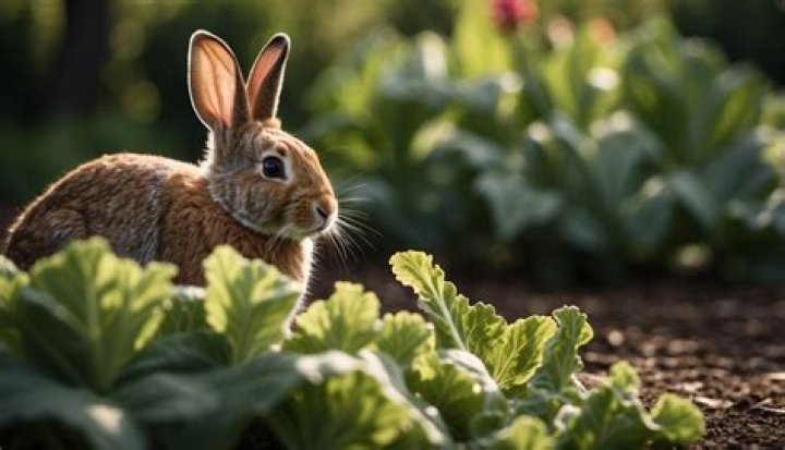 do rabbits eat rhubarb