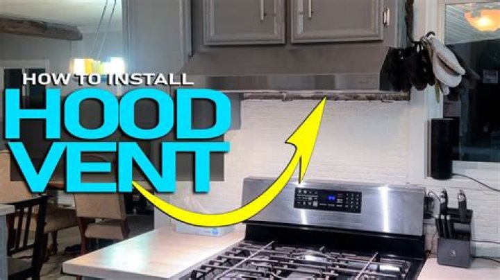 do you have to have a hood over your stove