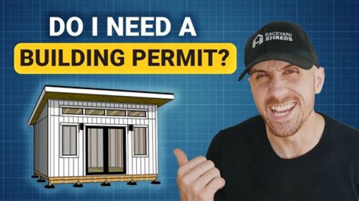 Do you need a permit to build a shed in California