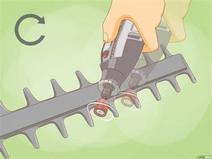 Do you sharpen hedge trimmer blades