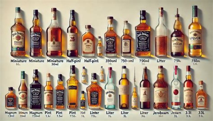 Does 2 fifths of liquor equal a half gallon?