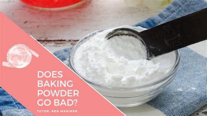 does baking powder go bad