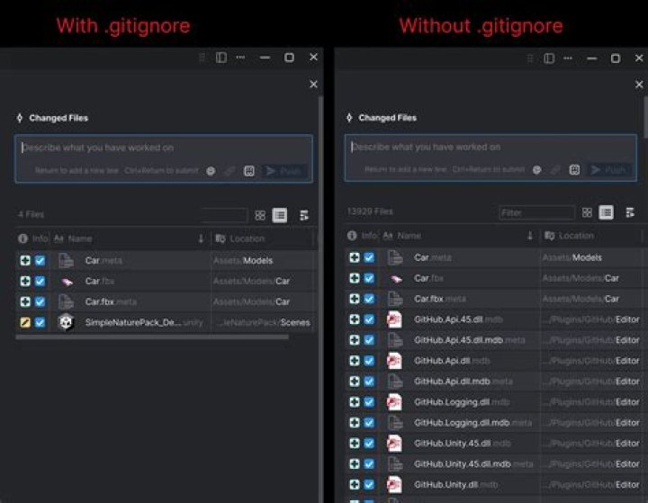 ,Does .gitignore ignore itself?,gitignore file only ignores untracked files. Since you’re presumably