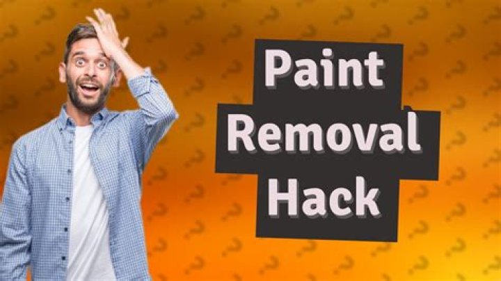 does goof off remove paint