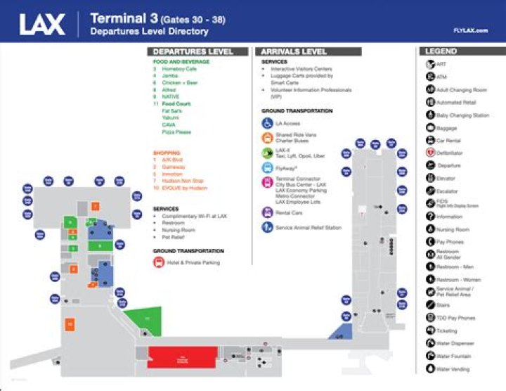 Does LAX Terminal 7 have customs