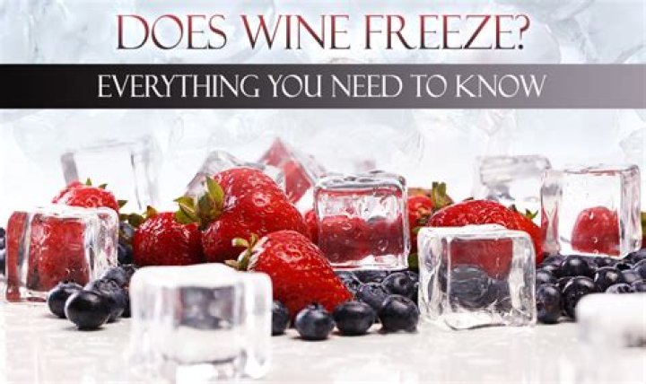 does wine freeze