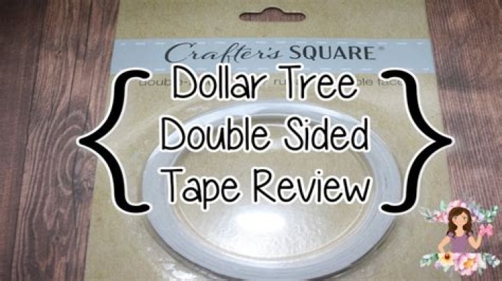 dollar tree double sided tape