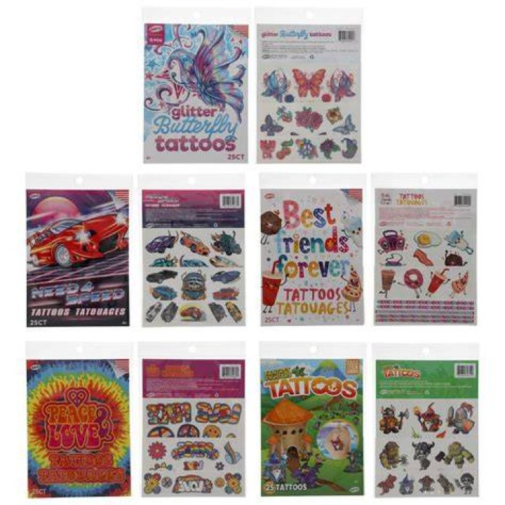 dollar tree temporary tattoos