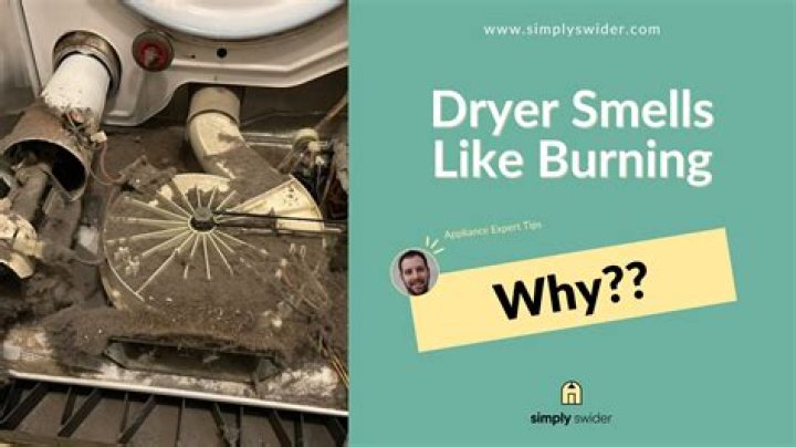 dryer overheating burning smell