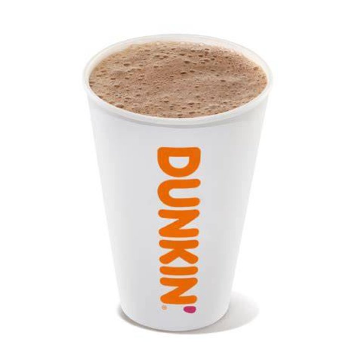 dunkin donuts hot chocolate