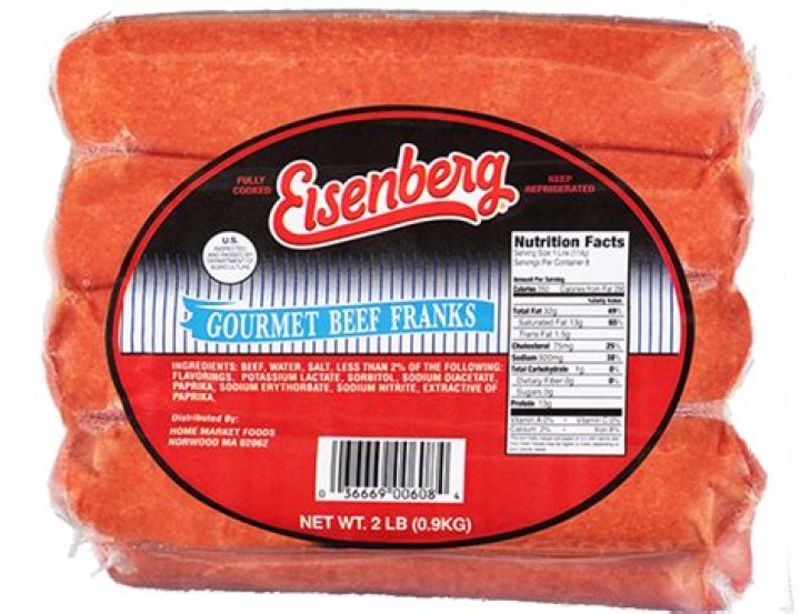 eisenberg hot dogs