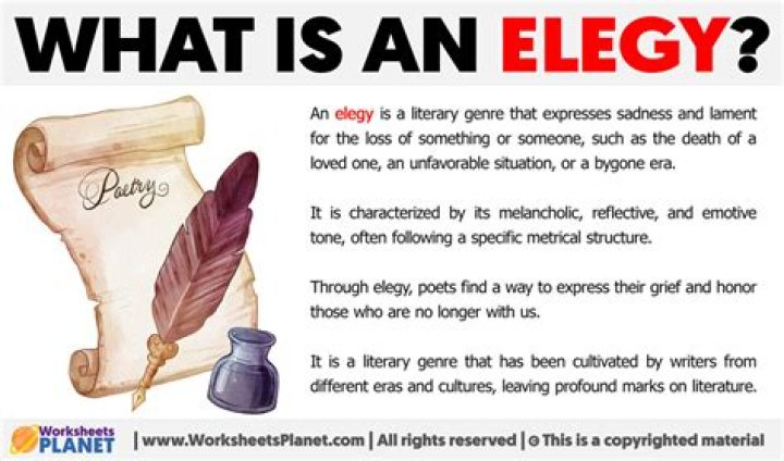 elegy definition