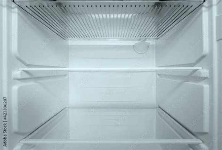 empty freezer