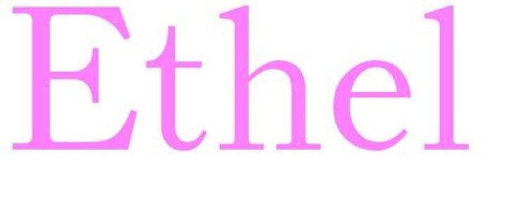 ethel name meaning