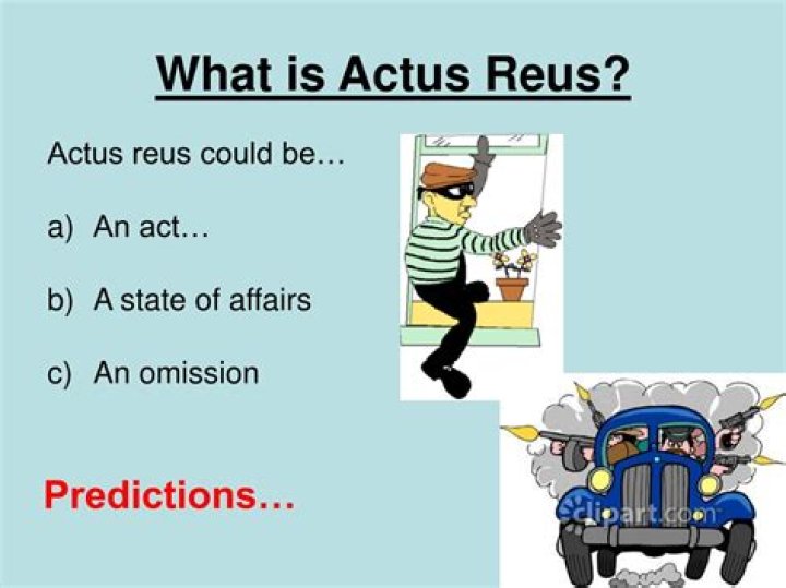 example of actus reus