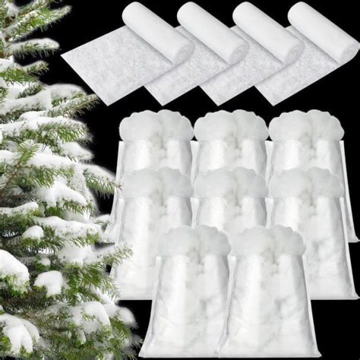 fake snow for christmas tree