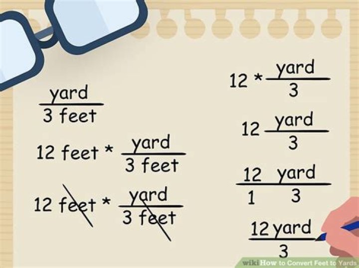 feet to yards