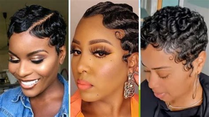 finger waves short hair
