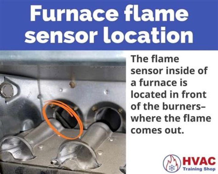 flame sensor location