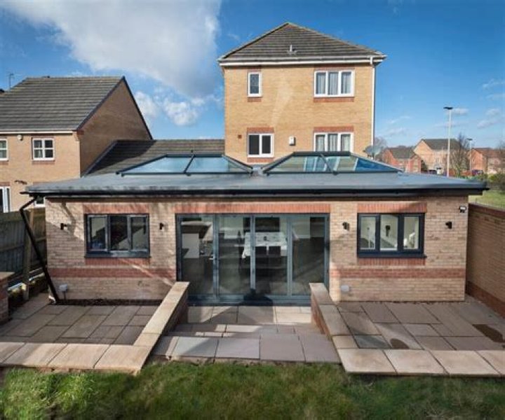 flat roof extension