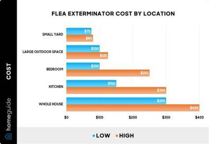 flea exterminator cost