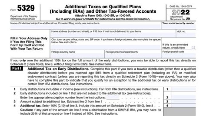 form 5329