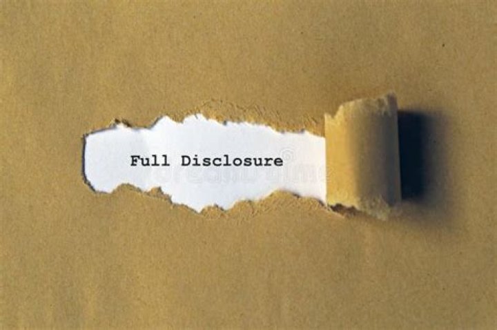 full disclosure meaning