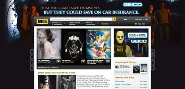 geico horror movie commercial cast