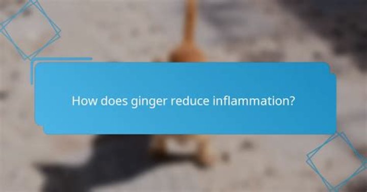 ginger for sinus