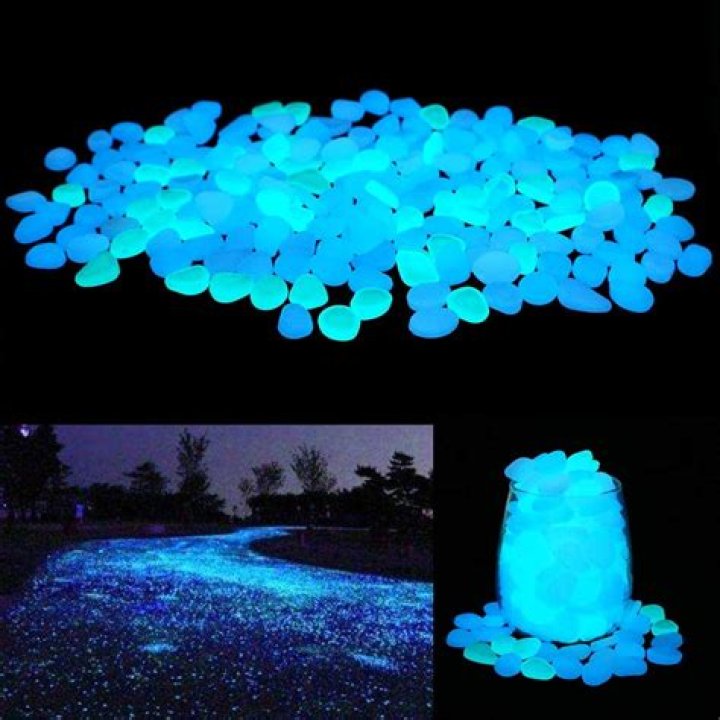 glow in the dark rocks for fish tank